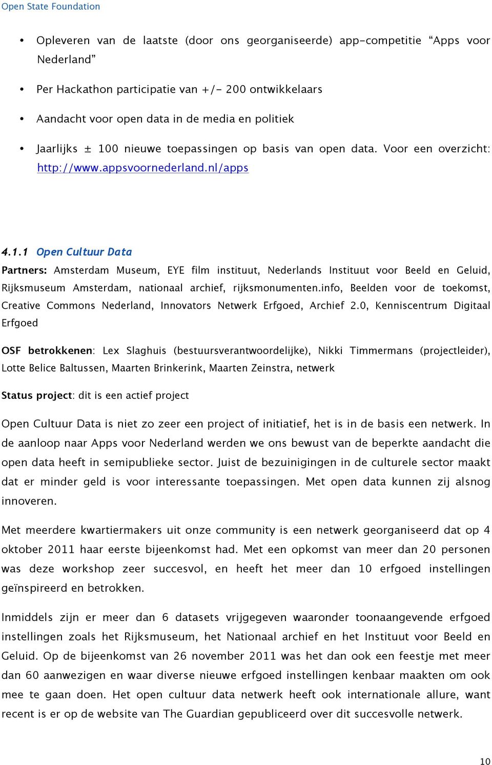 info, Beelden voor de toekomst, Creative Commons Nederland, Innovators Netwerk Erfgoed, Archief 2.