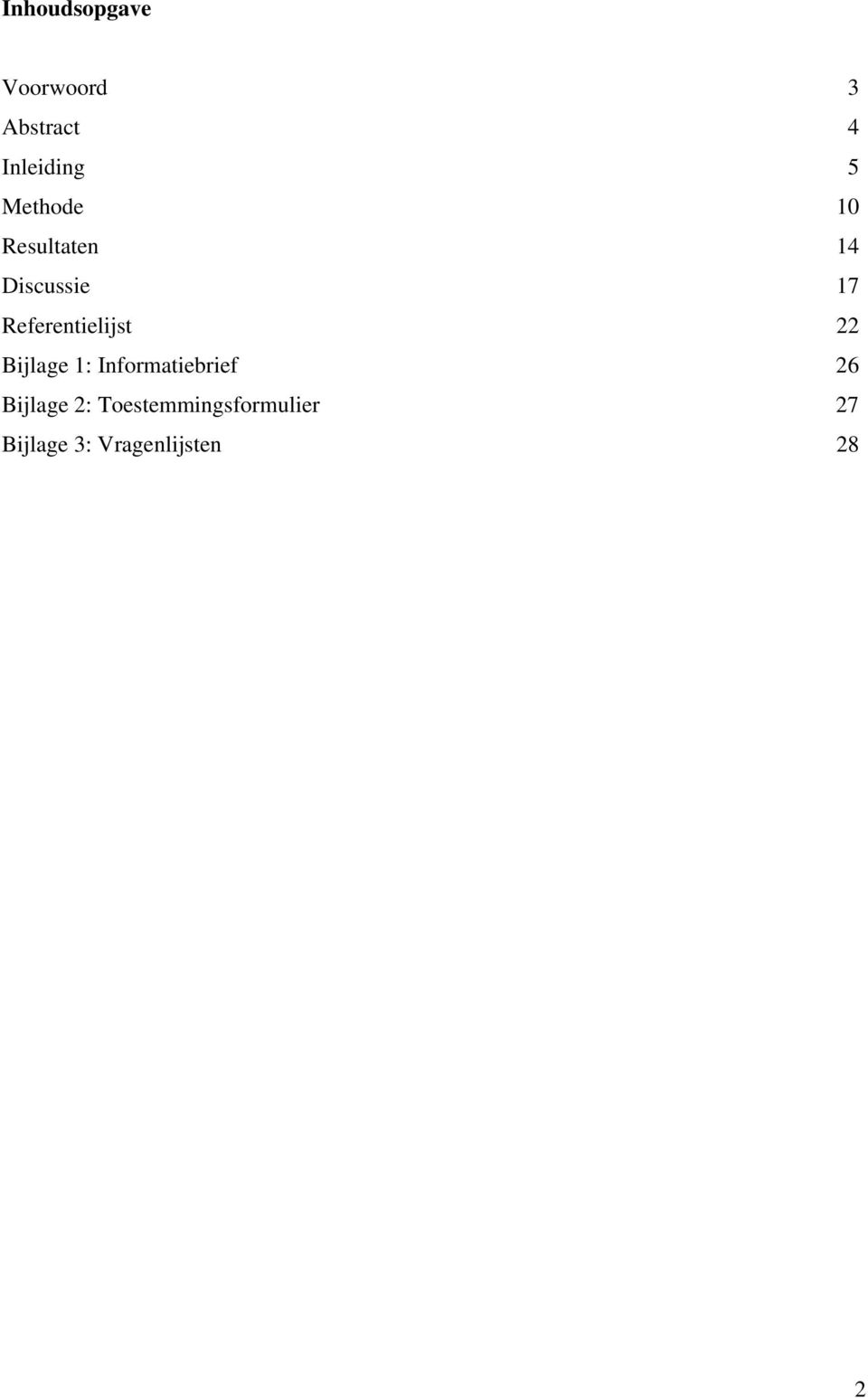 Referentielijst 22 Bijlage 1: Informatiebrief 26