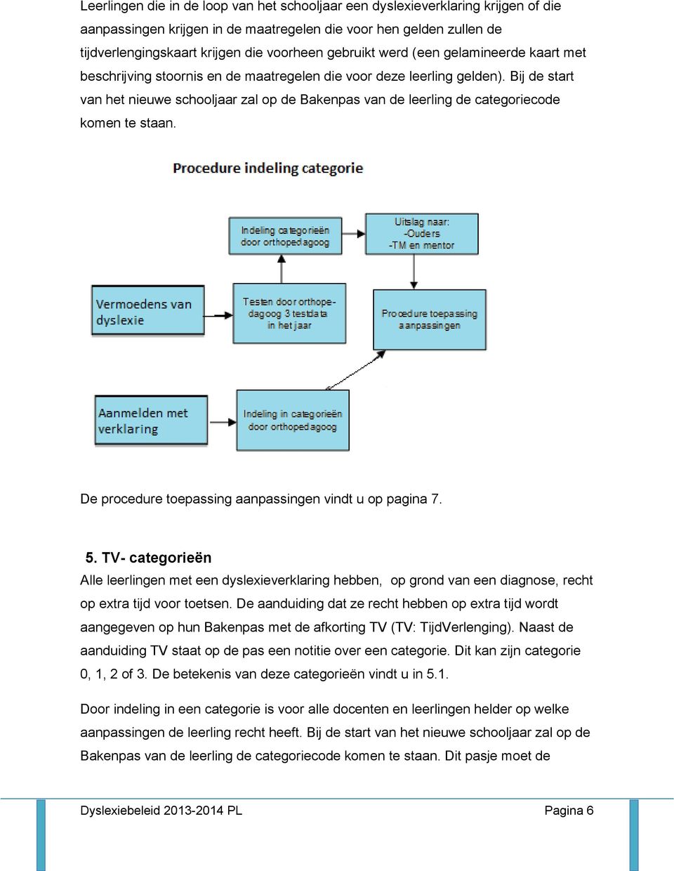 Bij de start van het nieuwe schooljaar zal op de Bakenpas van de leerling de categoriecode komen te staan. De procedure toepassing aanpassingen vindt u op pagina 7. 5.