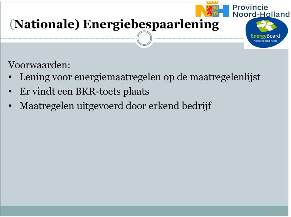 energiemaatregelen op de maatregelenlijst