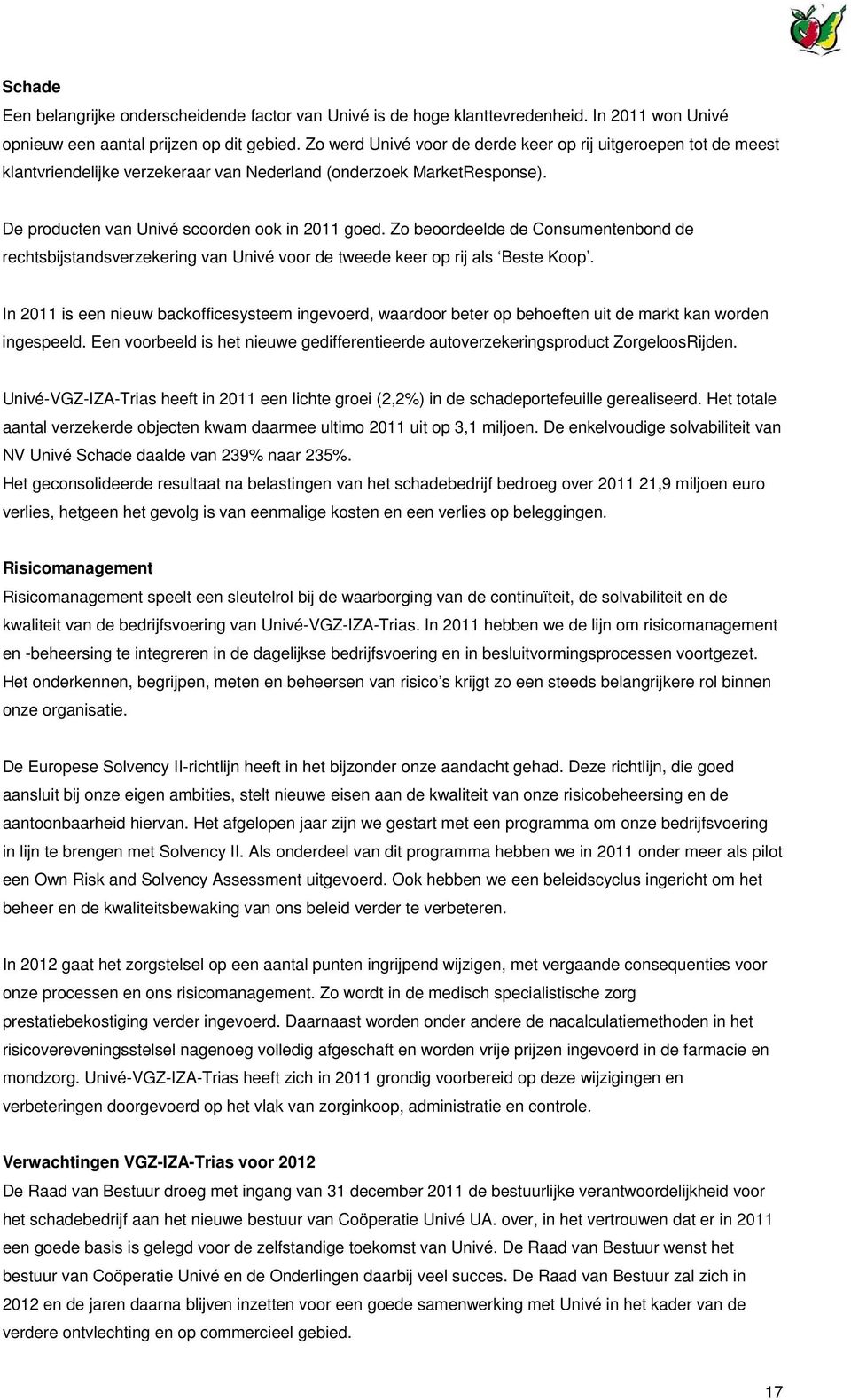 Zo beoordeelde de Consumentenbond de rechtsbijstandsverzekering van Univé voor de tweede keer op rij als Beste Koop.