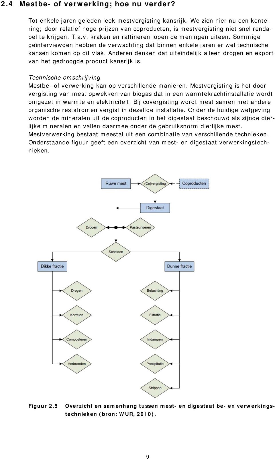 Sommige geïnterviewden hebben de verwachting dat binnen enkele jaren er wel technische kansen komen op dit vlak.