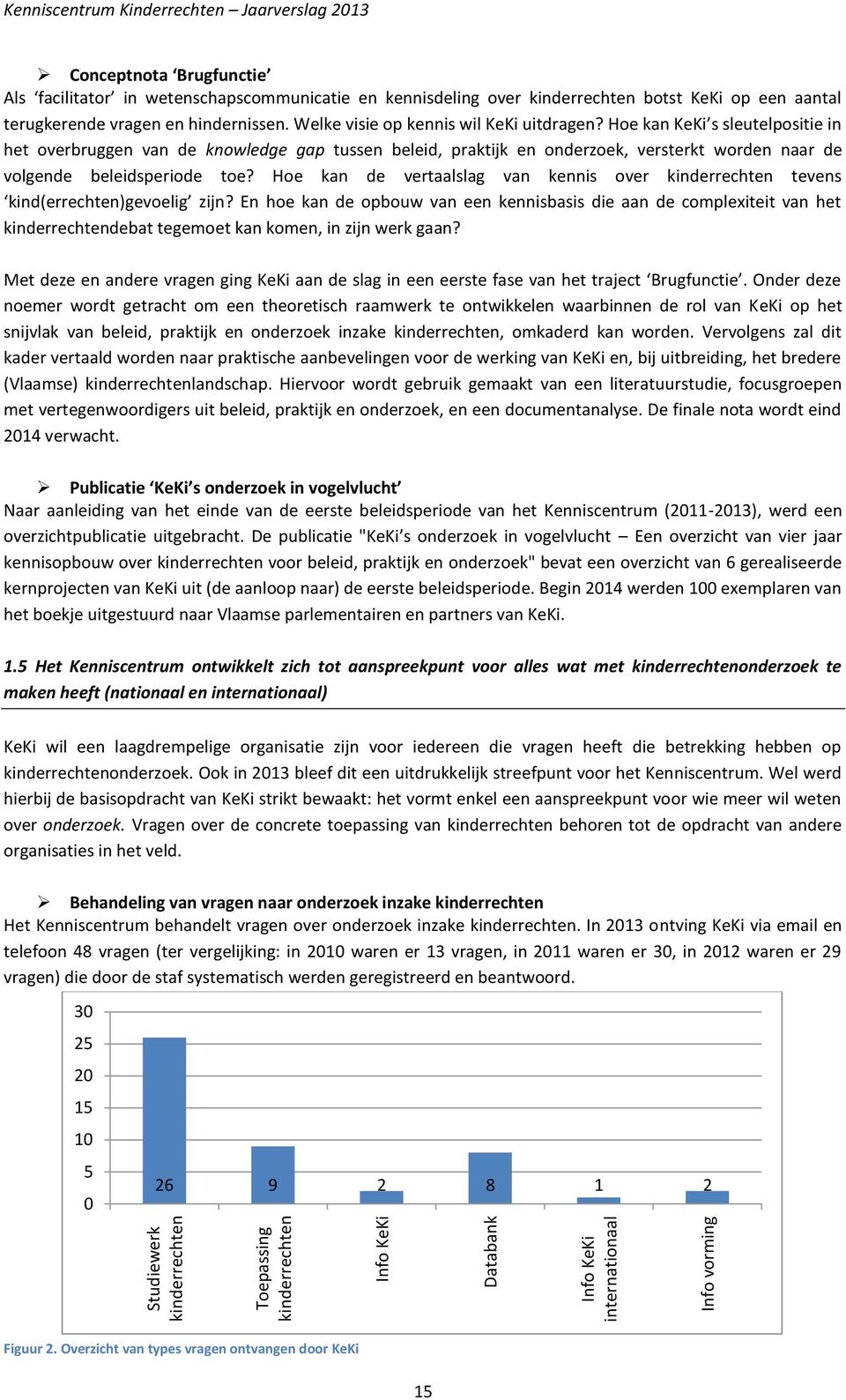 Hoe kan KeKi s sleutelpositie in het overbruggen van de knowledge gap tussen beleid, praktijk en onderzoek, versterkt worden naar de volgende beleidsperiode toe?