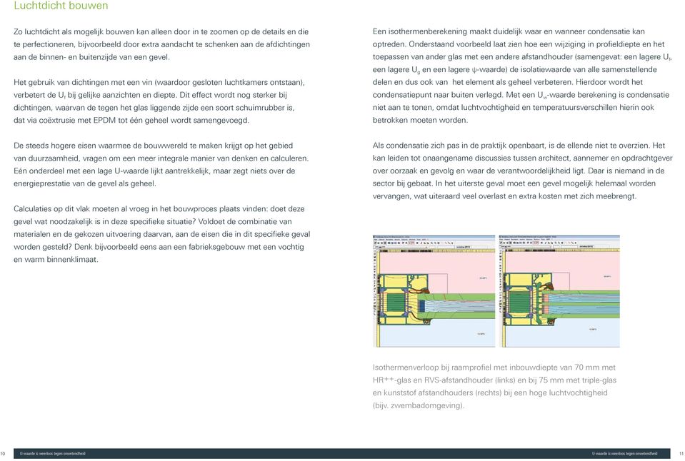 Dit effect wordt nog sterker bij dichtingen, waarvan de tegen het glas liggende zijde een soort schuimrubber is, dat via coëxtrusie met EPDM tot één geheel wordt samengevoegd.