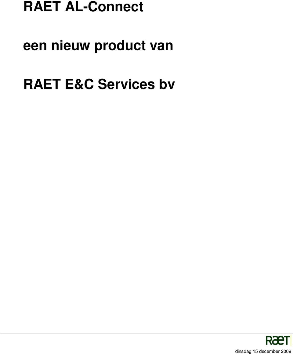 nieuw product