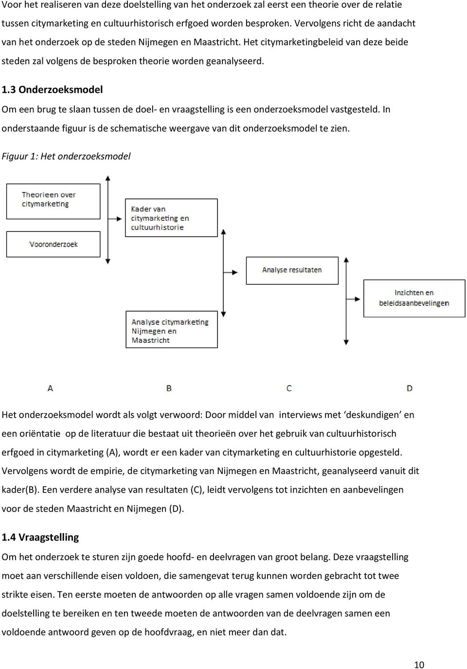 3 Onderzoeksmodel Om een brug te slaan tussen de doel- en vraagstelling is een onderzoeksmodel vastgesteld. In onderstaande figuur is de schematische weergave van dit onderzoeksmodel te zien.