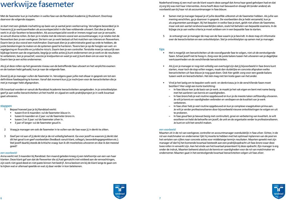 Dat doe je door je werk in al zijn facetten te beoordelen. Als accountspecialist wordt er immers nogal wat van je verwacht. Je vervult diverse rollen.