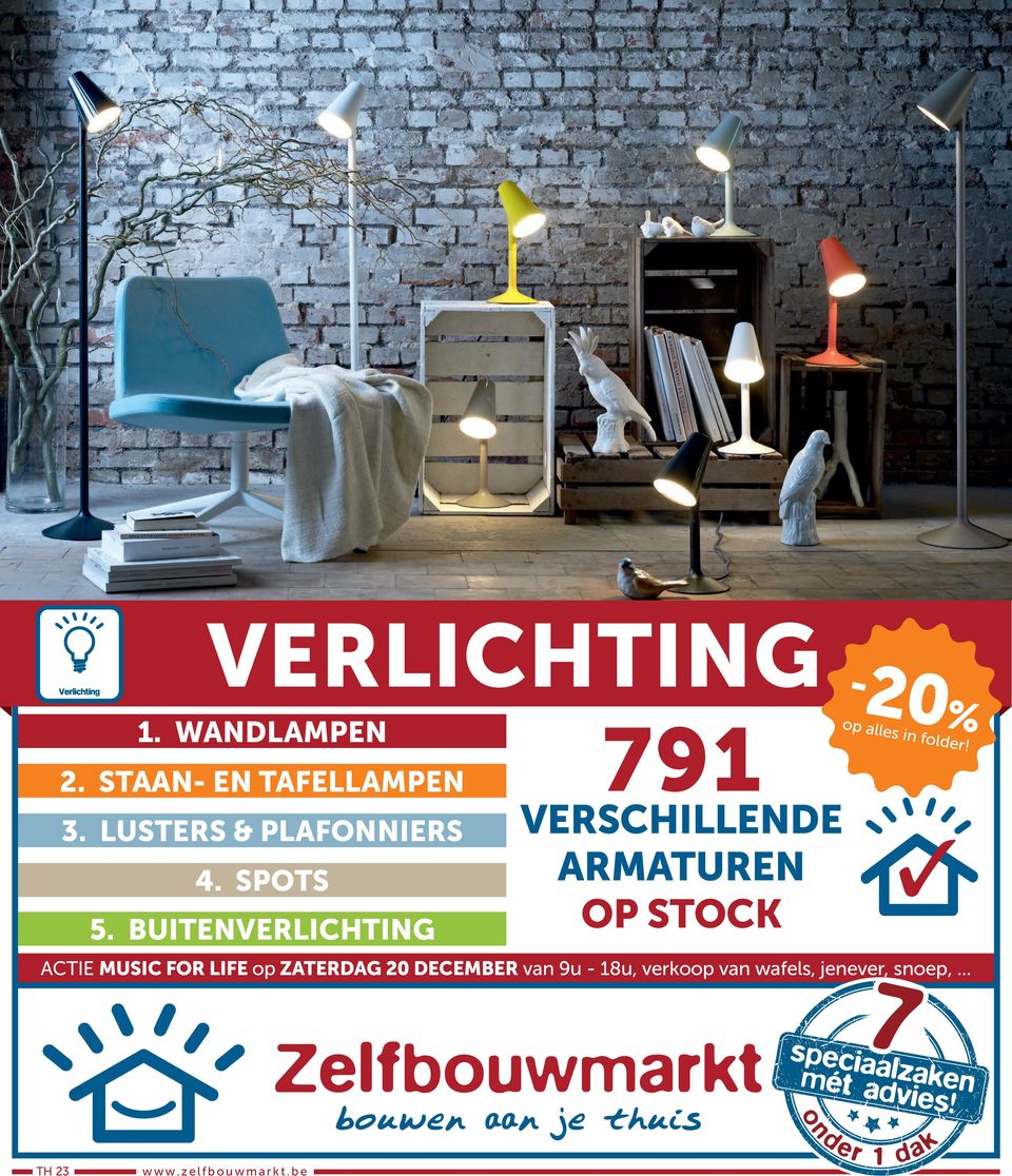 BUITENVERLICHTING 791 VERSCHILLENDE ARMATUREN STOCK -20% op alles in