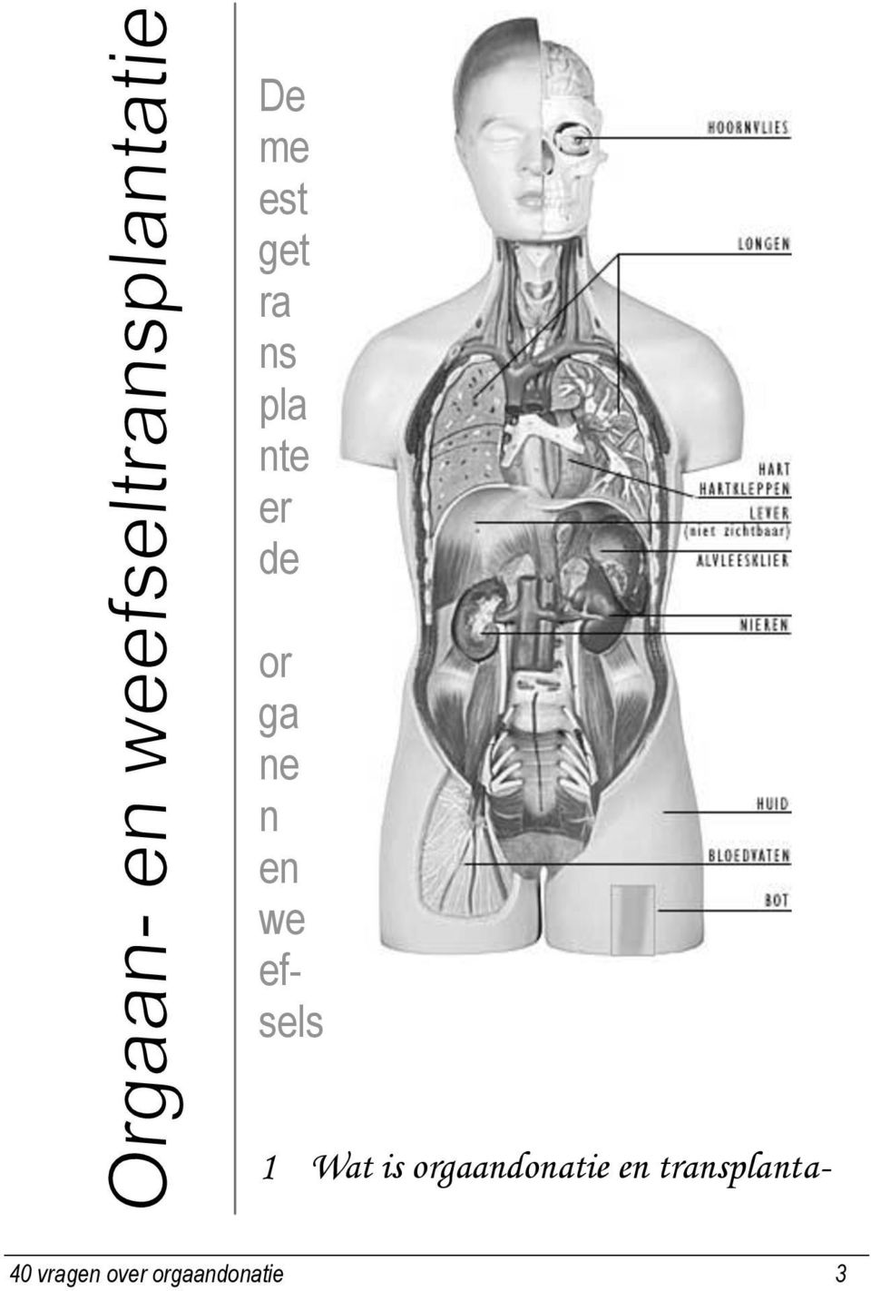 Wat is orgaandonatie en