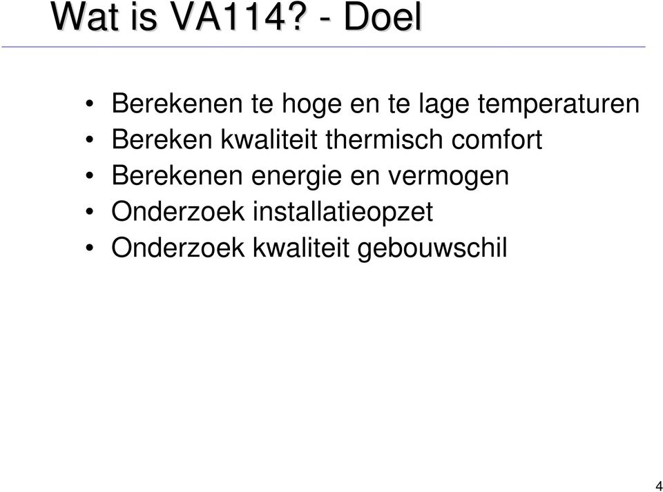 temperaturen Bereken kwaliteit thermisch