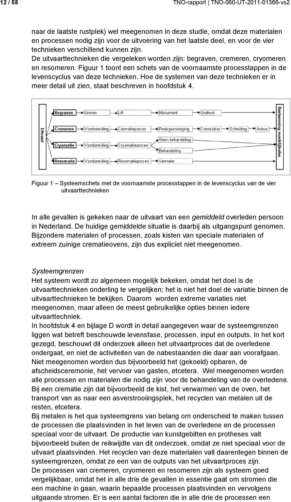 Figuur 1 toont een schets van de voornaamste processtappen in de levenscyclus van deze technieken. Hoe de systemen van deze technieken er in meer detail uit zien, staat beschreven in hoofdstuk 4.