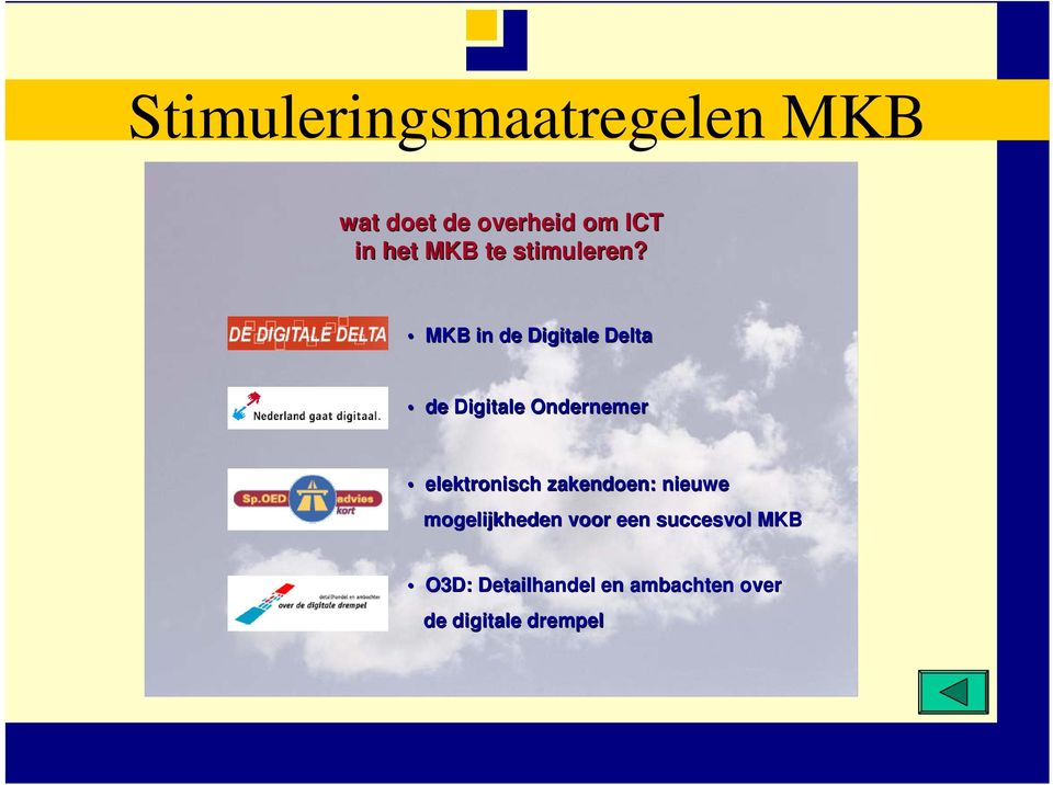 MKB in de Digitale Delta de Digitale Ondernemer elektronisch