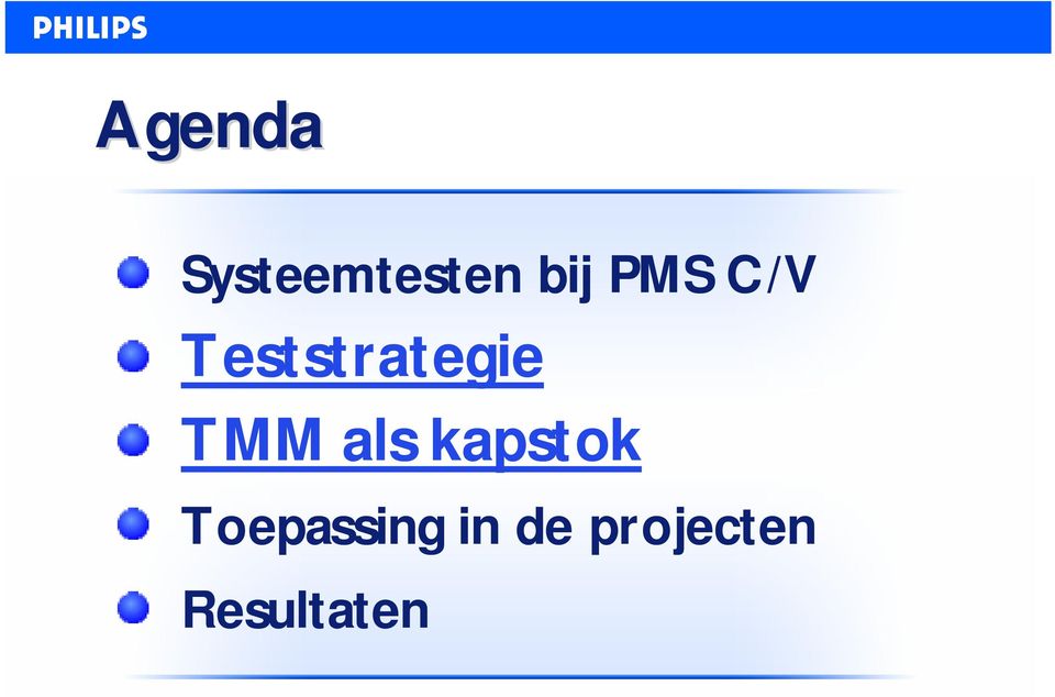 TMM als kapstok