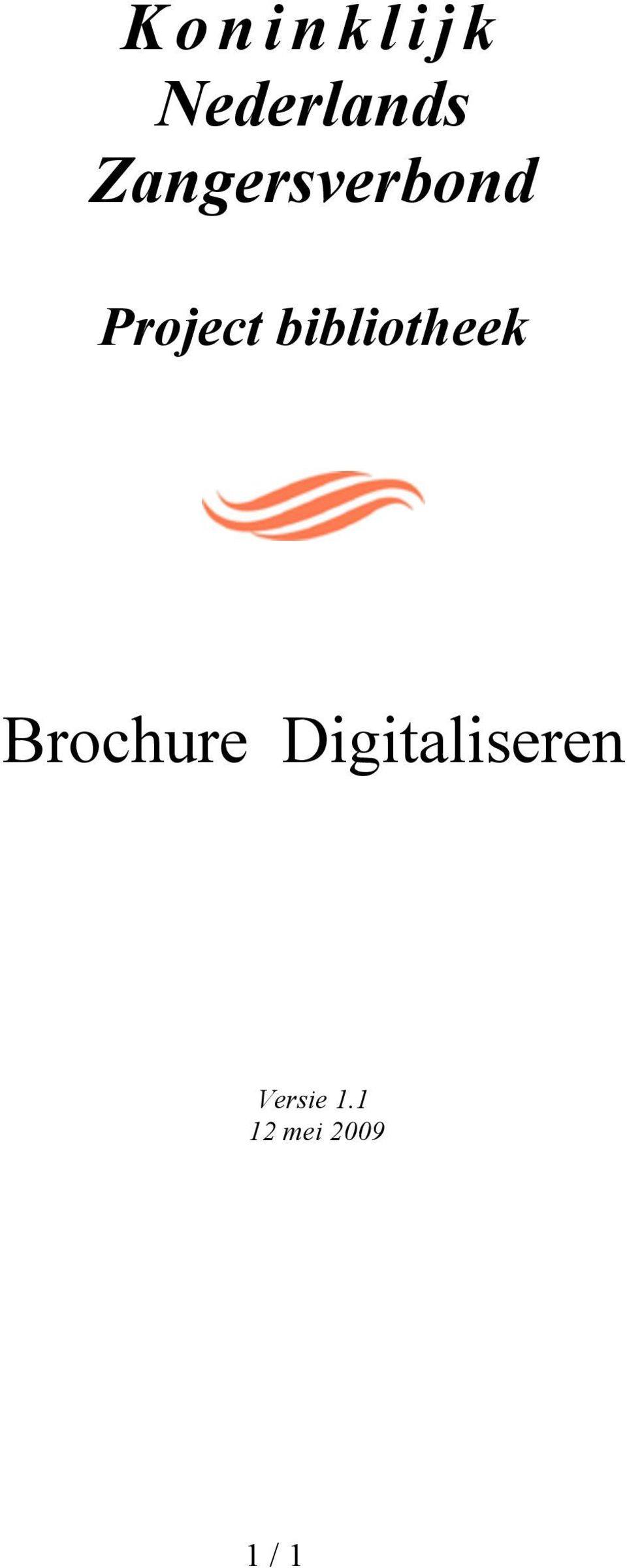 Project bibliotheek Brochure