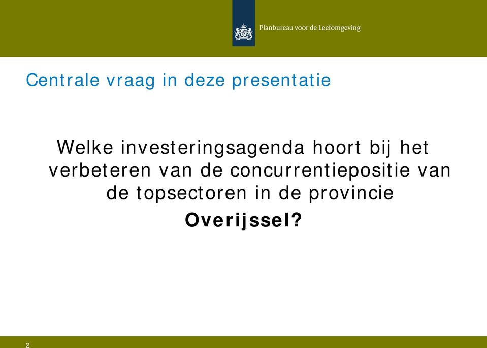 verbeteren van de concurrentiepositie