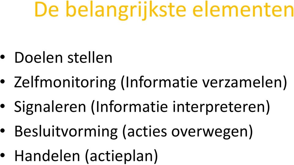 Signaleren (Informatie interpreteren)