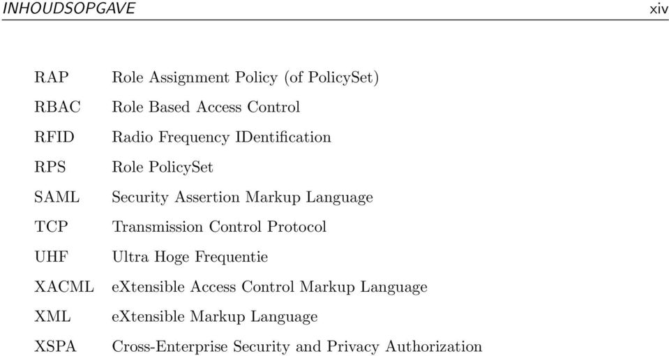 Assertion Markup Language Transmission Control Protocol Ultra Hoge Frequentie extensible Access