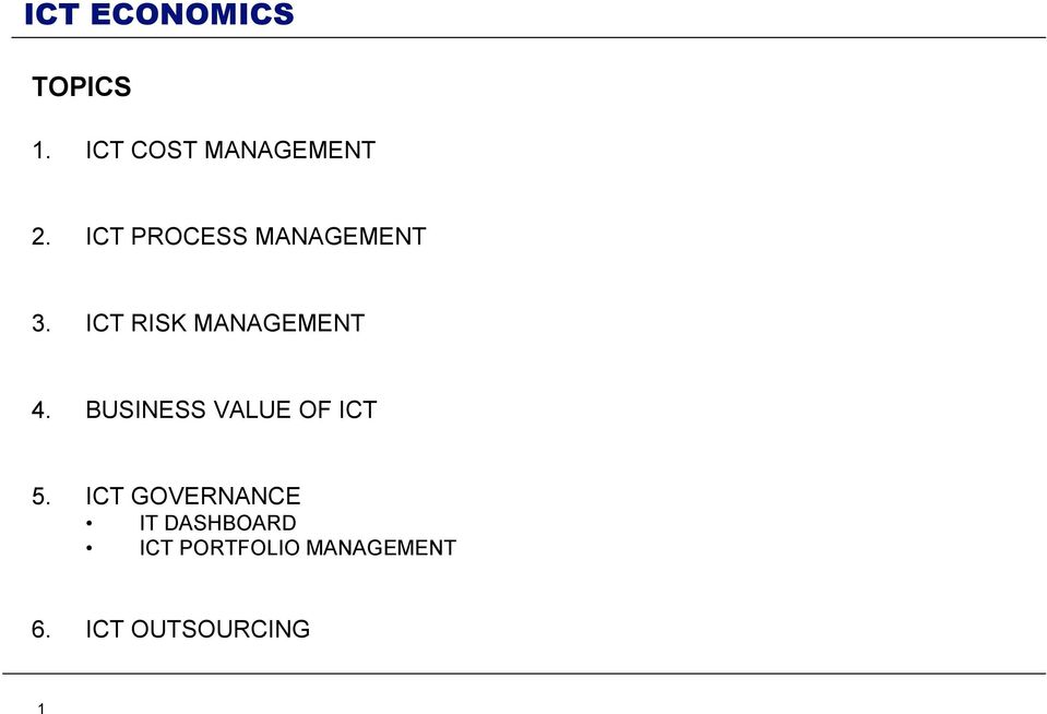 ICT RISK MANAGEMENT 4.