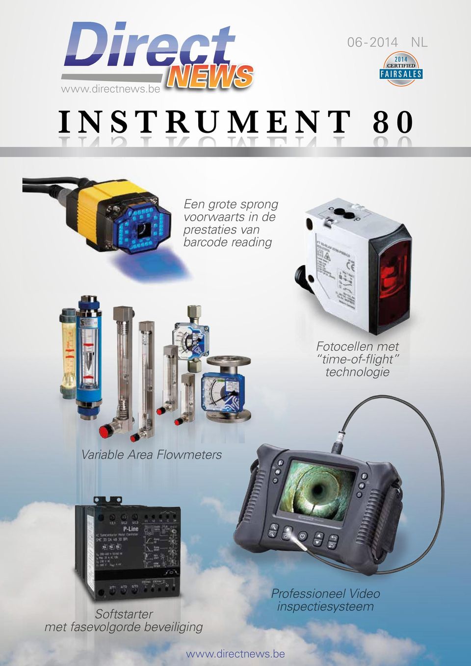 Fotocellen met time-of-flight technologie Variable Area Flowmeters