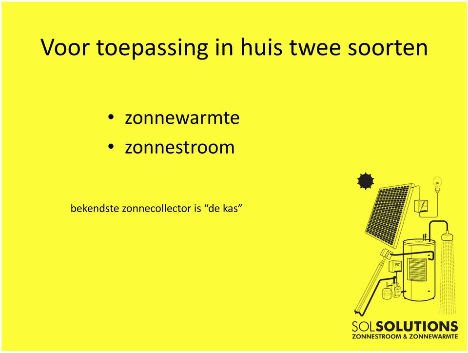 zonnewarmte zonnestroom