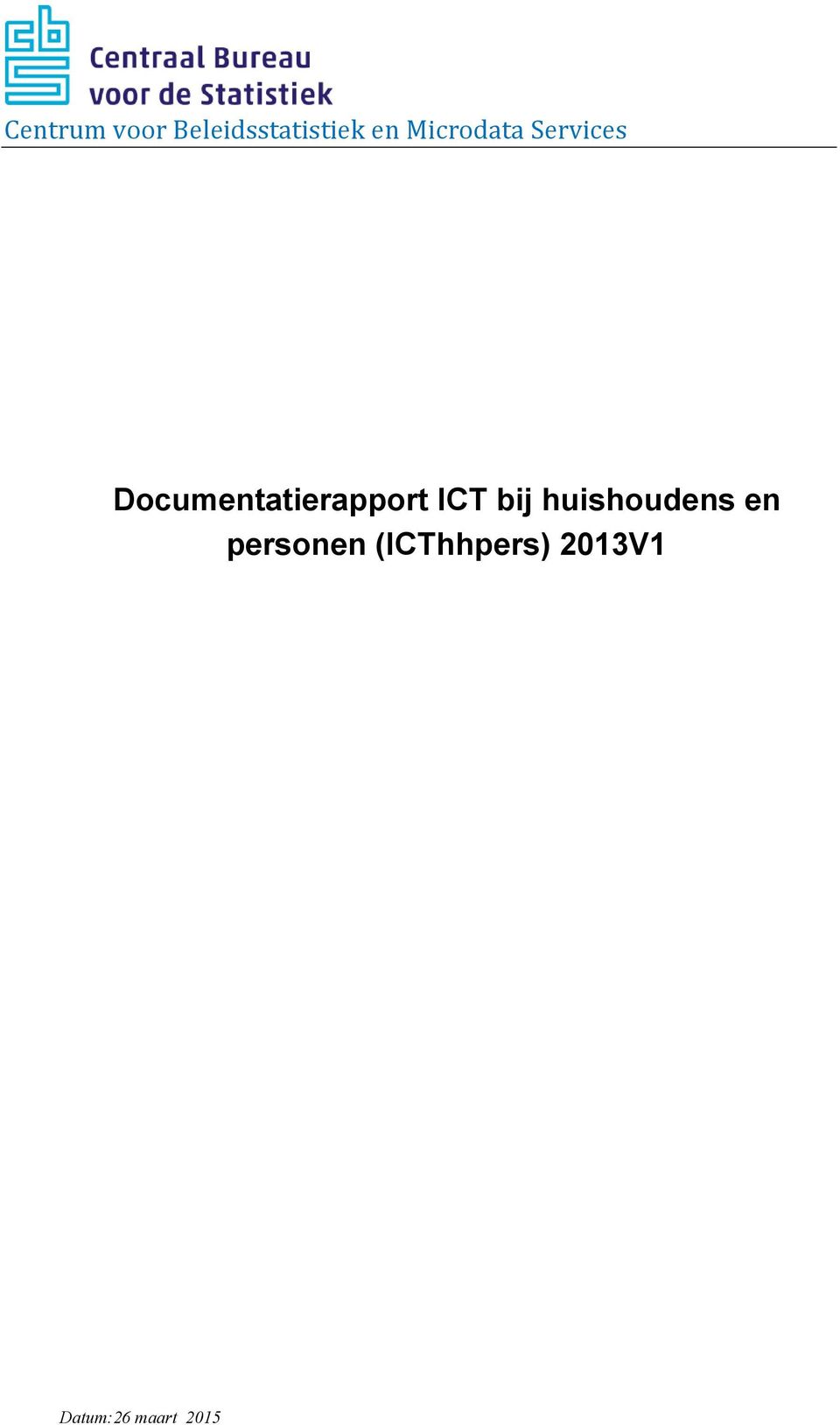 ICT bij huishoudens en personen