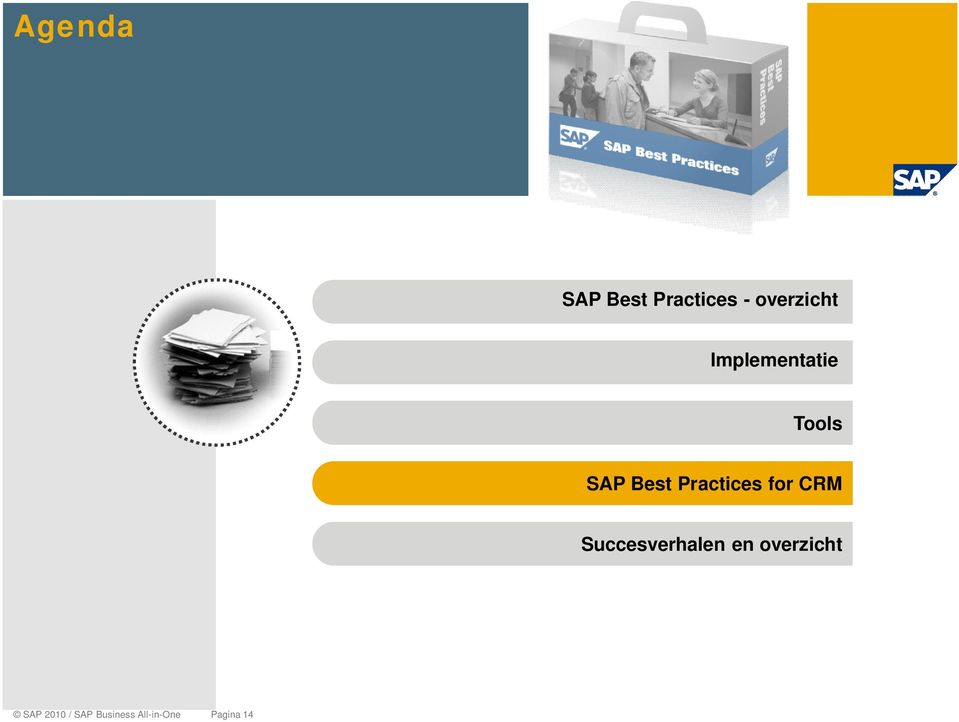for CRM Succesverhalen en overzicht SAP