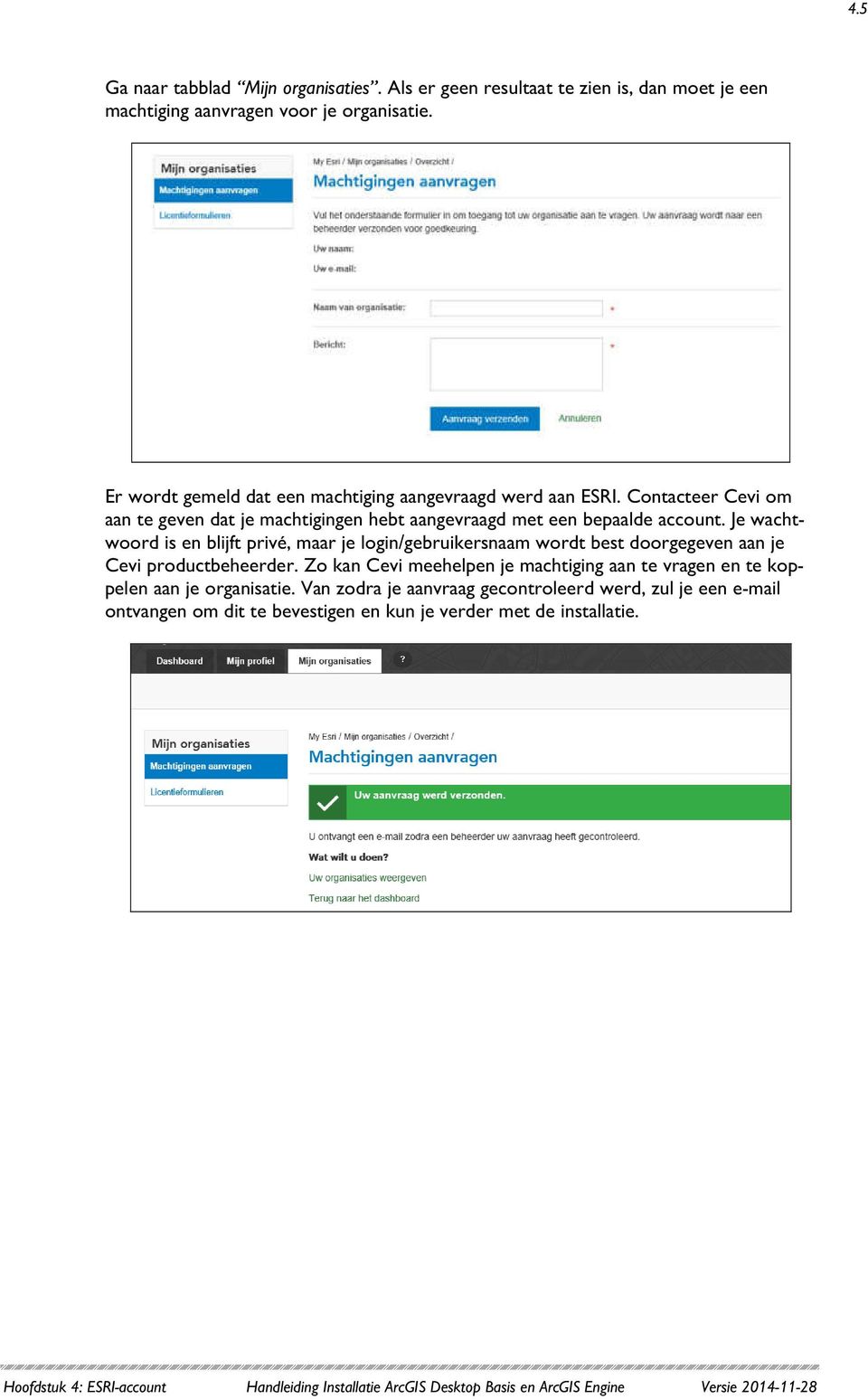 Je wachtwoord is en blijft privé, maar je login/gebruikersnaam wordt best doorgegeven aan je Cevi productbeheerder.