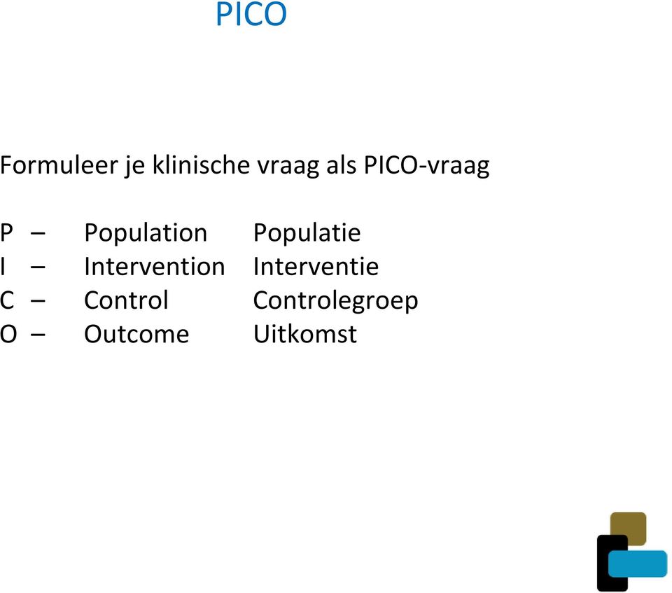 Populatie I Intervention