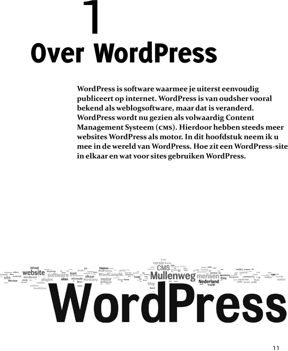 WordPress wordt nu gezien als volwaardig Content Management Systeem (cms).
