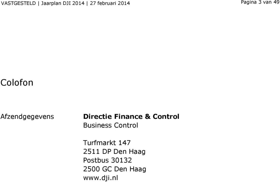 Finance & Control Business Control Turfmarkt 147