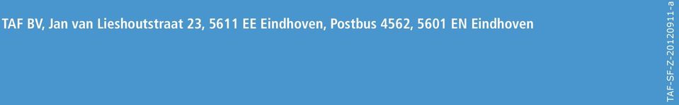 Eindhoven, Postbus 4562,