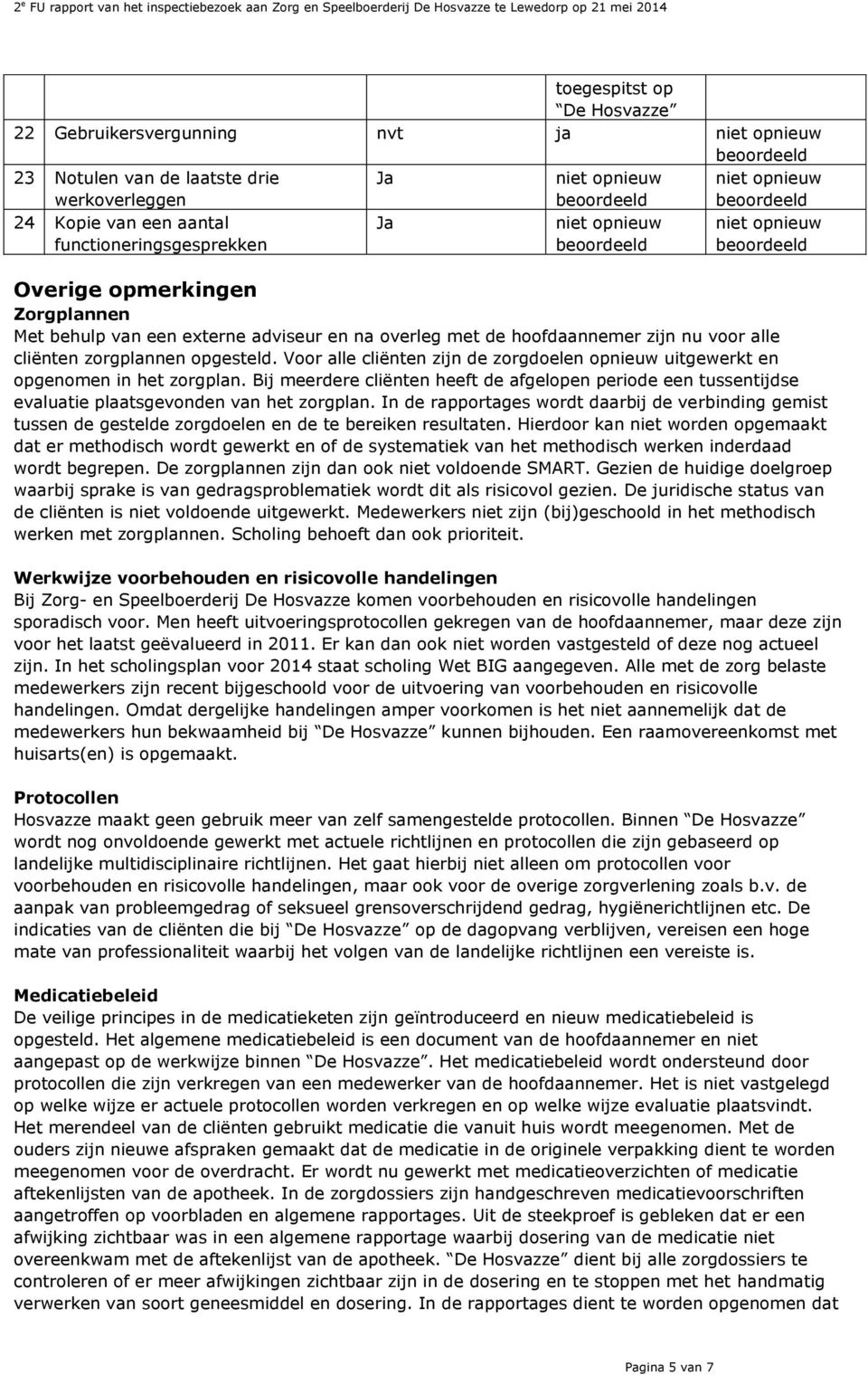 Bij meerdere cliënten heeft de afgelopen periode een tussentijdse evaluatie plaatsgevonden van het zorgplan.