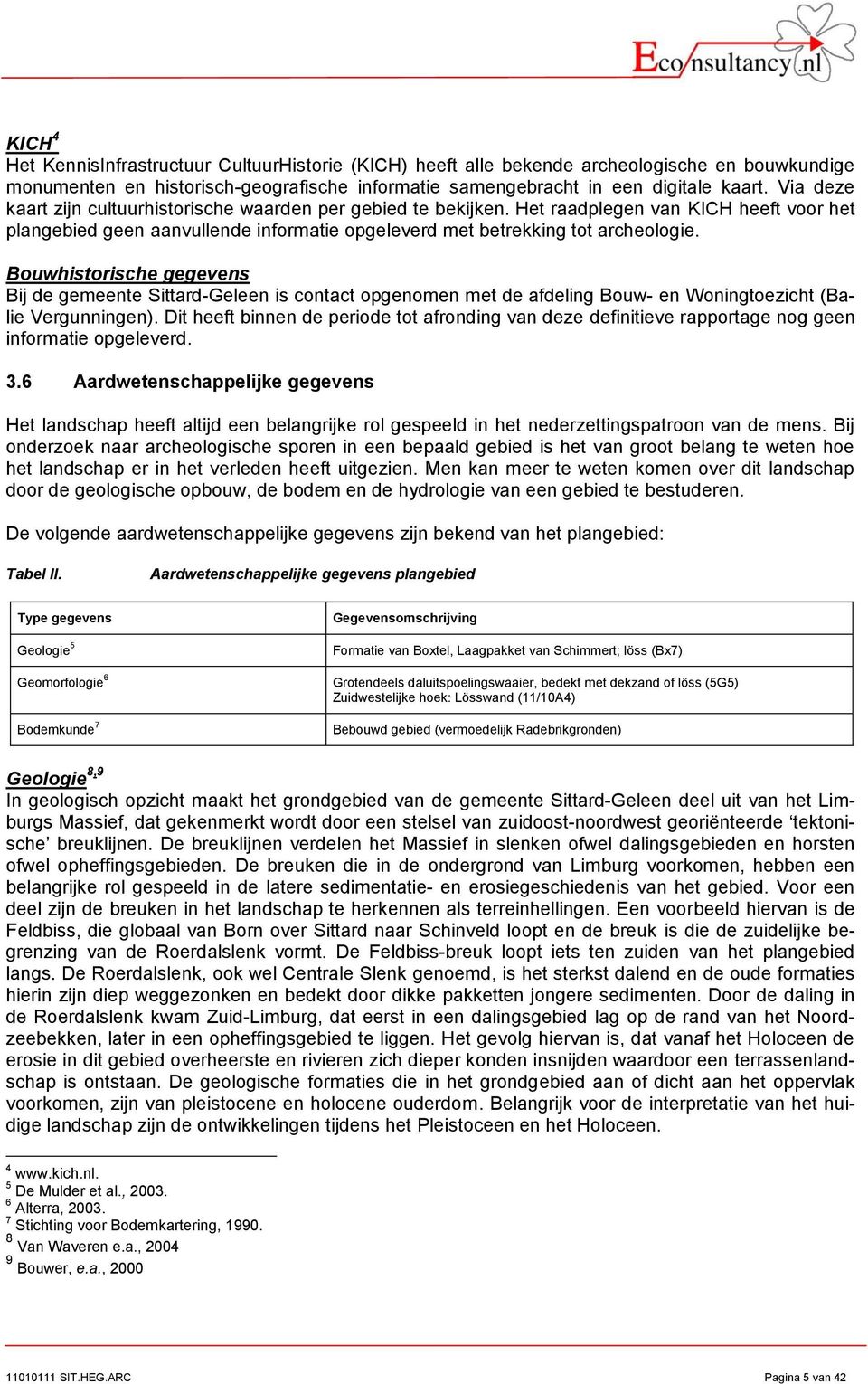 Bouwhistorische gegevens Bij de gemeente Sittard-Geleen is contact opgenomen met de afdeling Bouw- en Woningtoezicht (Balie Vergunningen).