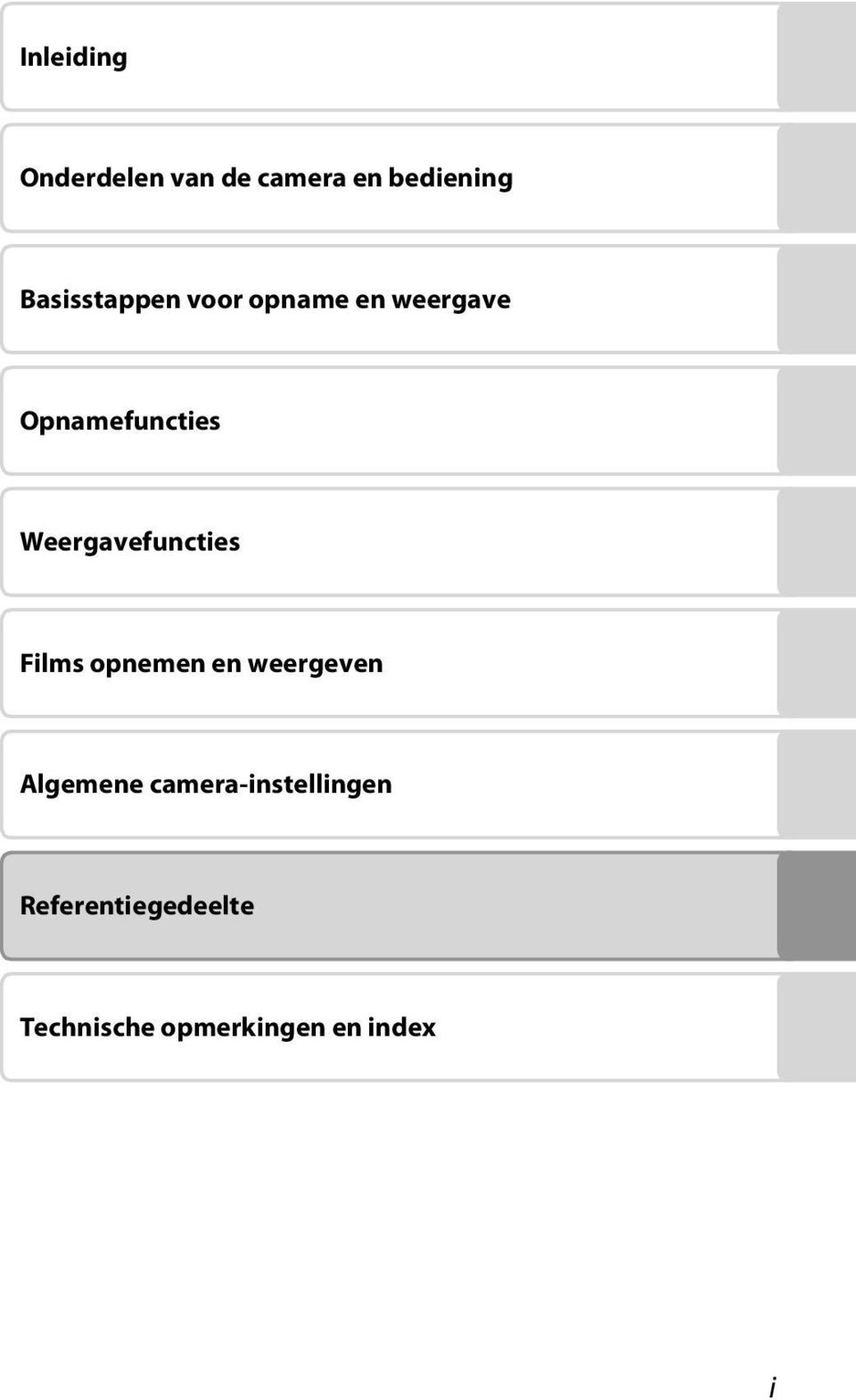 Weergavefuncties Films opnemen en weergeven Algemene