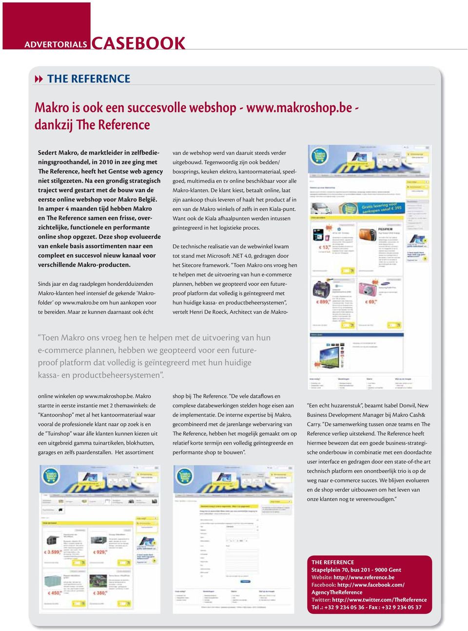 Na een grondig strategisch traject werd gestart met de bouw van de eerste online webshop voor Makro België.