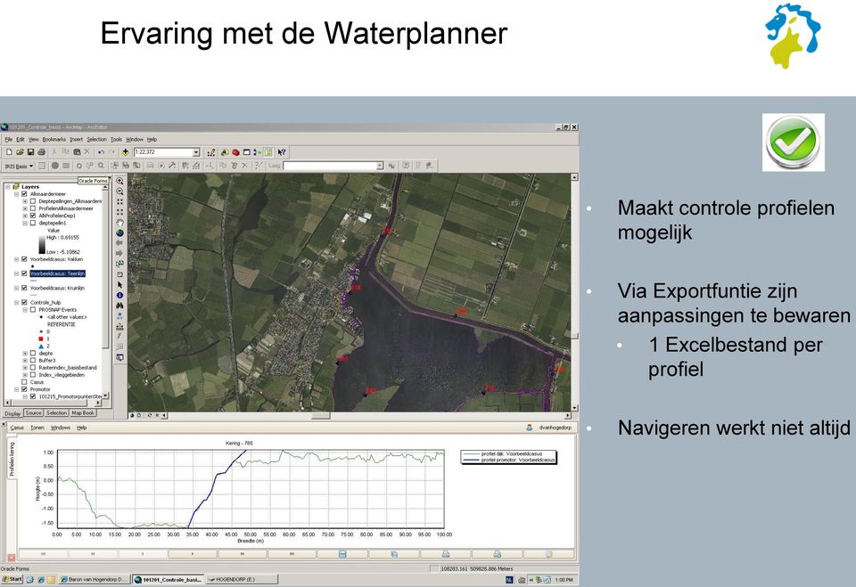 Exportfuntie zijn aanpassingen te