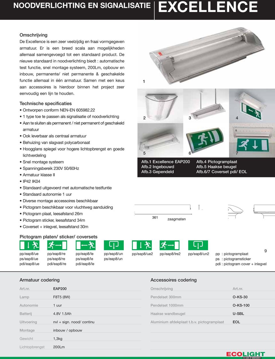 Samen met een keus aan accessoires is hierdoor binnen het project zeer eenvoudig een lijn te houden. Technische specificaties Ontworpen conform NEN-EN 605982.