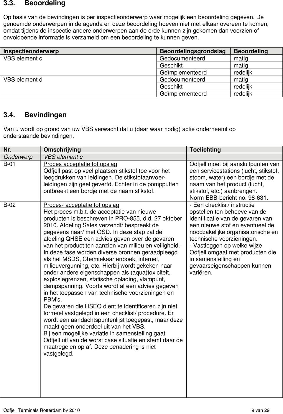 onvoldoende informatie is verzameld om een beoordeling te kunnen geven.