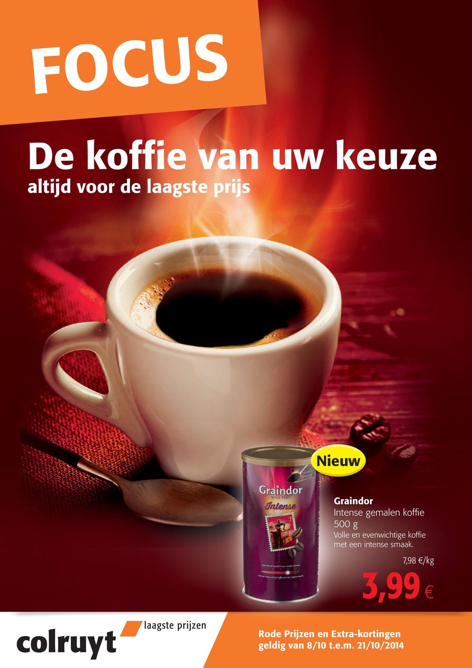 koffie met een intense smaak.