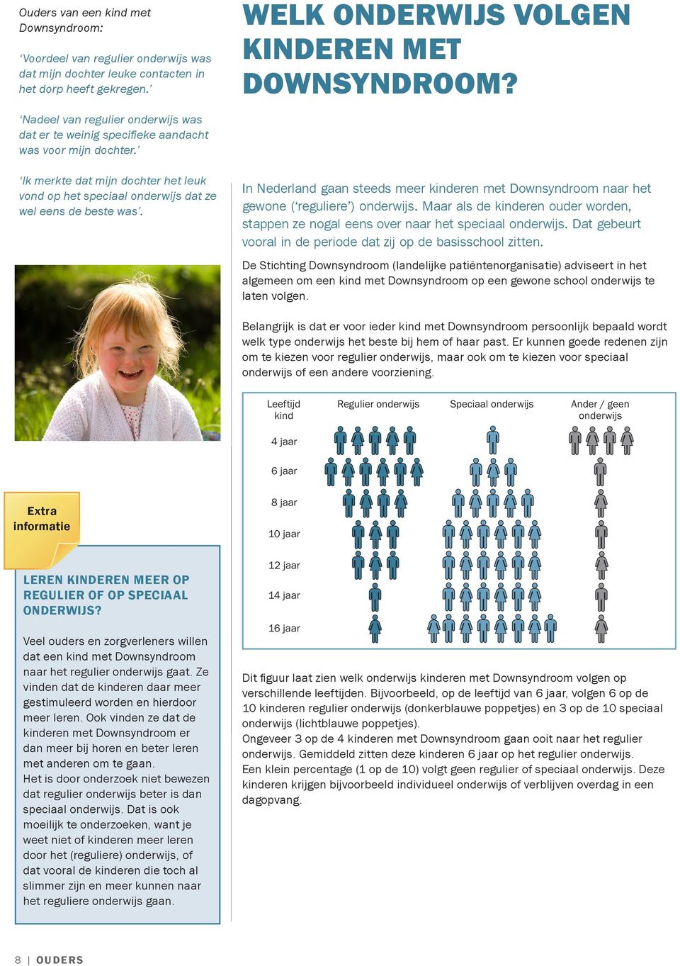 WELK ONDERWIJS VOLGEN KINDEREN MET DOWNSYNDROOM? In Nederland gaan steeds meer kinderen met Downsyndroom naar het gewone ( reguliere ) onderwijs.