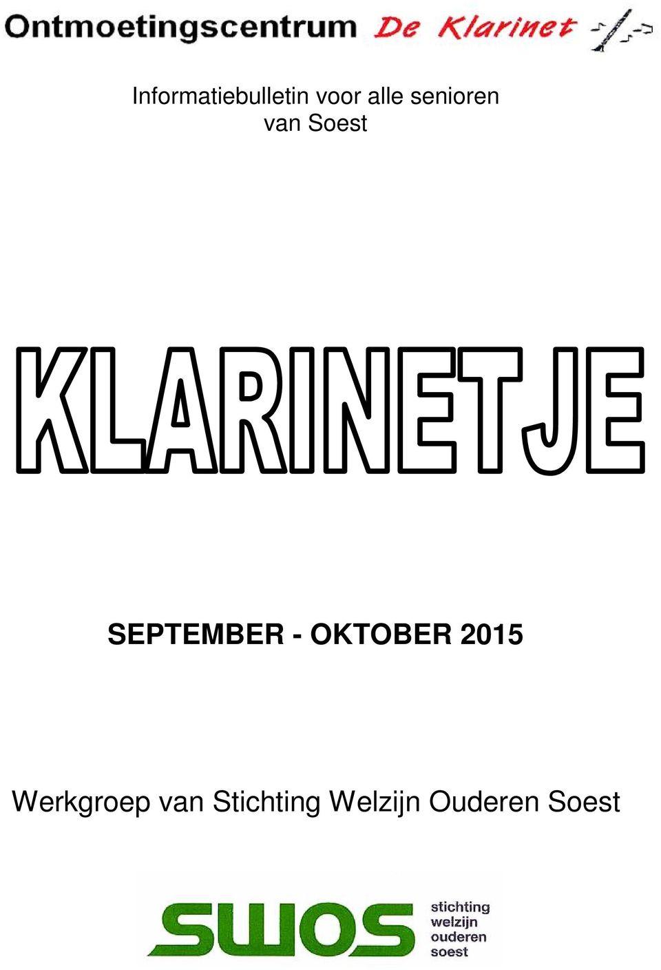 - OKTOBER 2015 Werkgroep van