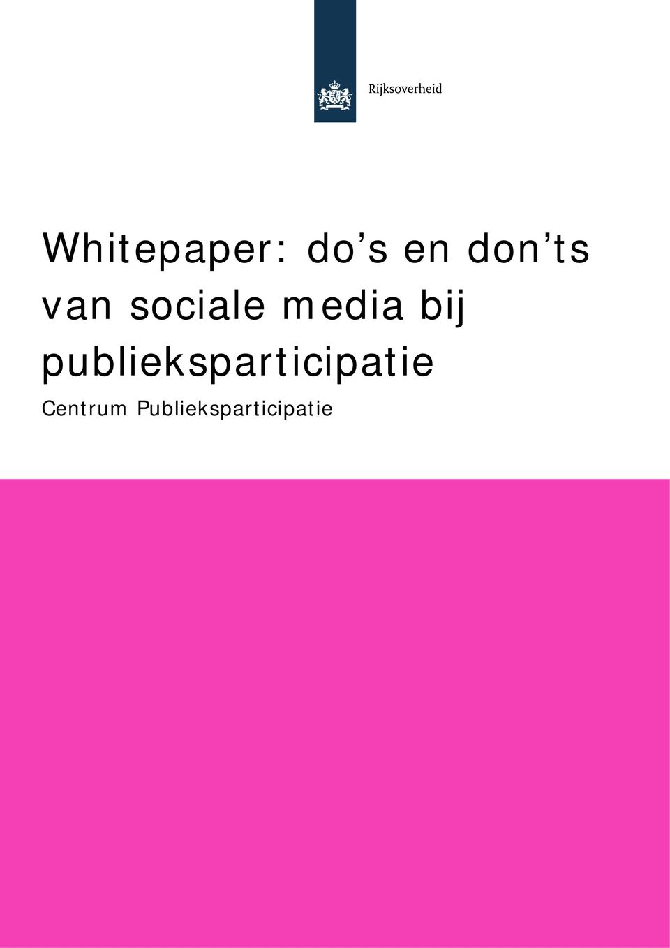 publieksparticipatie