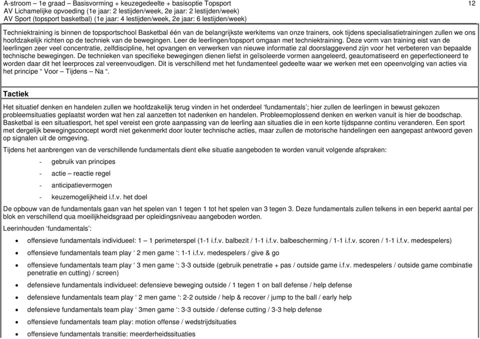 Deze vorm van training eist van de leerlingen zeer veel concentratie, zelfdiscipline, het opvangen en verwerken van nieuwe informatie zal doorslaggevend zijn voor het verbeteren van bepaalde