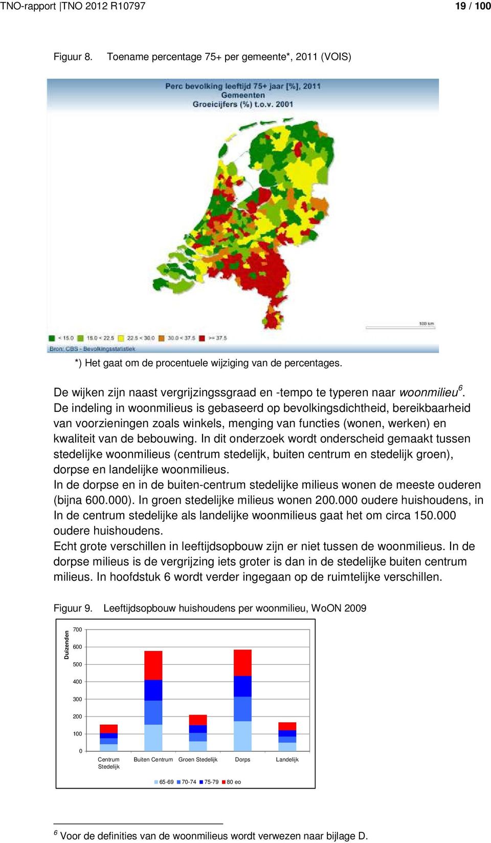 De indeling in woonmilieus is gebaseerd op bevolkingsdichtheid, bereikbaarheid van voorzieningen zoals winkels, menging van functies (wonen, werken) en kwaliteit van de bebouwing.