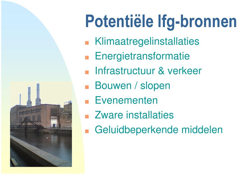 Energietransformatie Infrastructuur &