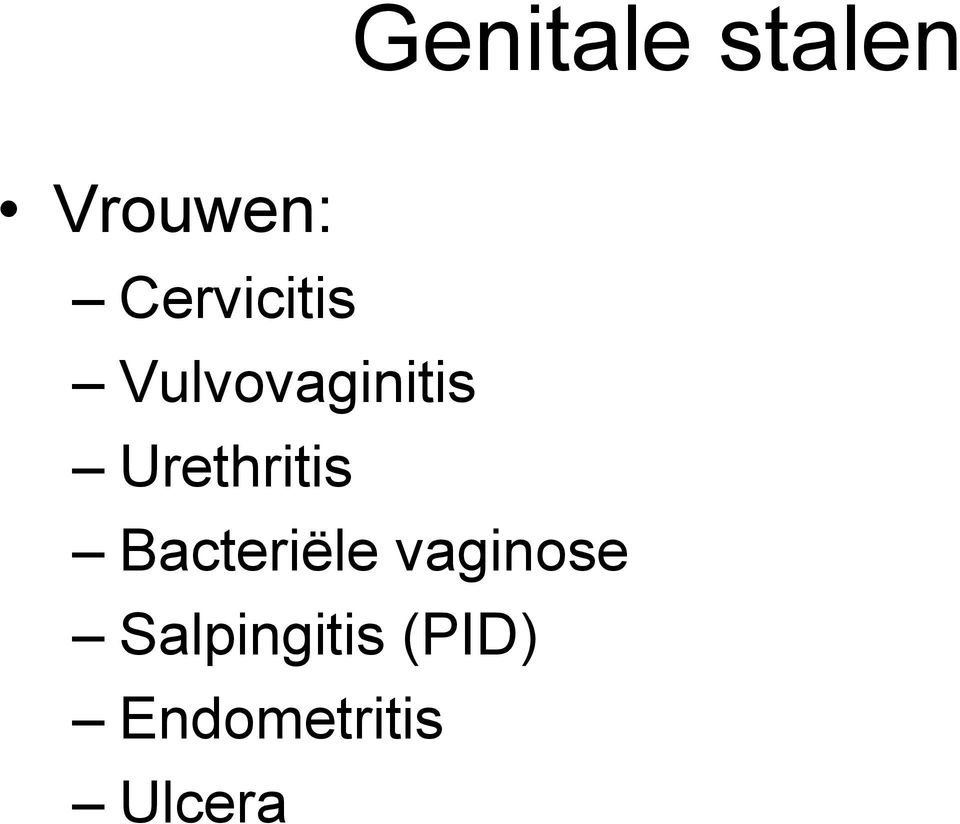 Urethritis Bacteriële