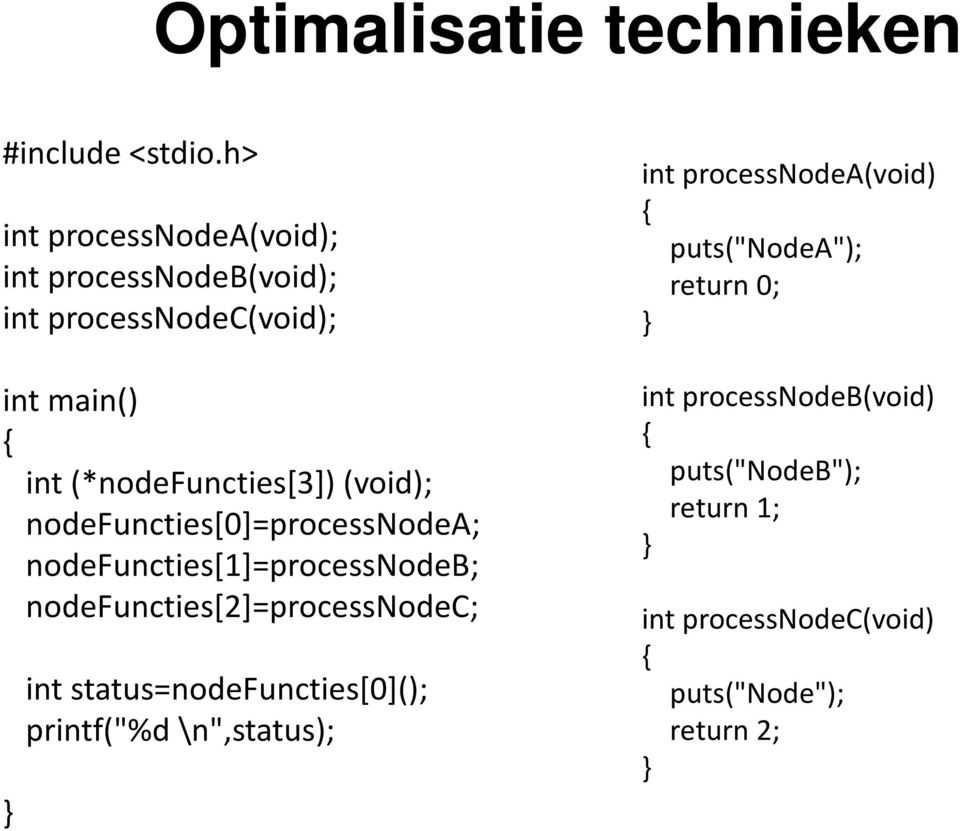 (void); nodefuncties[0]=processnodea; nodefuncties[1]=processnodeb; nodefuncties[2]=processnodec; } int