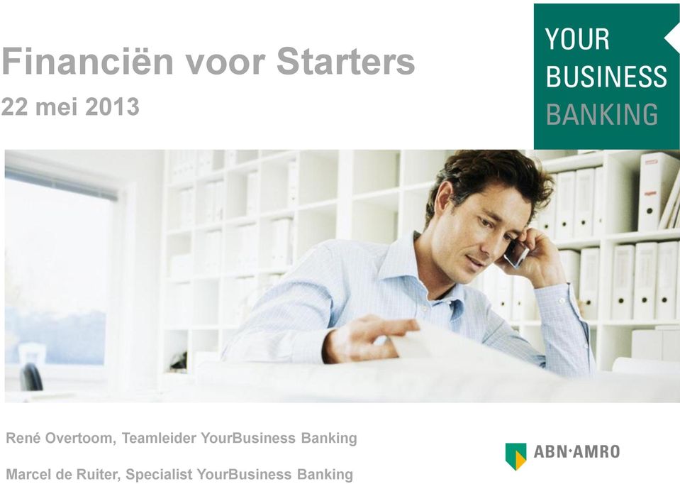 YourBusiness Banking Marcel de