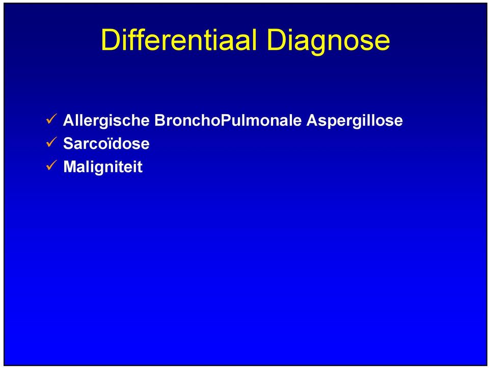 BronchoPulmonale