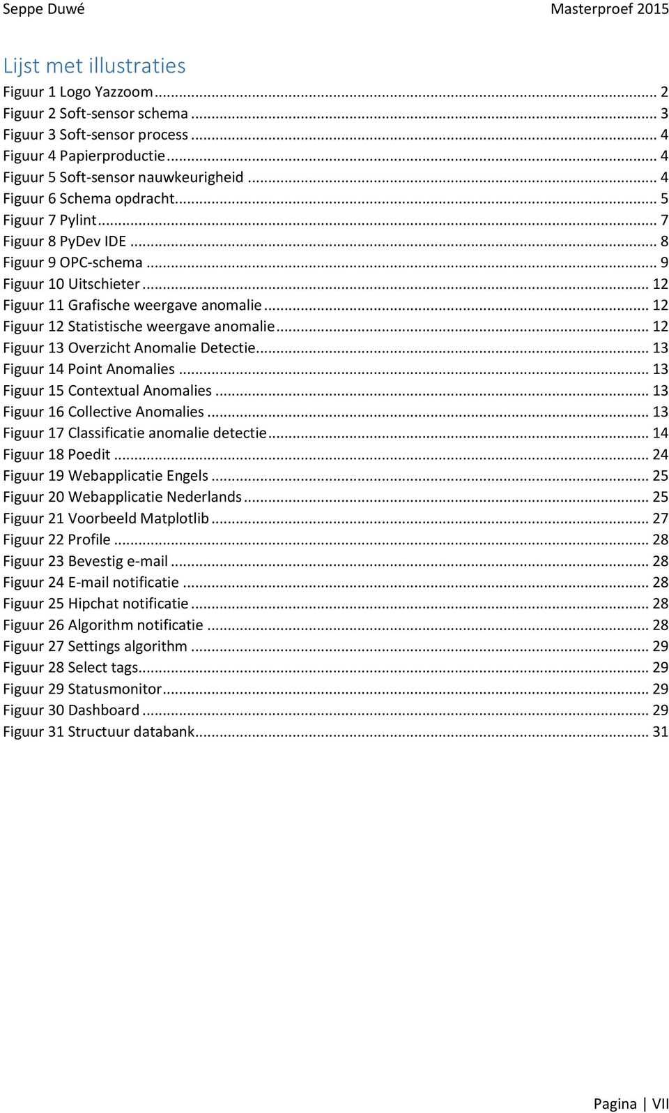 .. 12 Figuur 12 Statistische weergave anomalie... 12 Figuur 13 Overzicht Anomalie Detectie... 13 Figuur 14 Point Anomalies... 13 Figuur 15 Contextual Anomalies... 13 Figuur 16 Collective Anomalies.